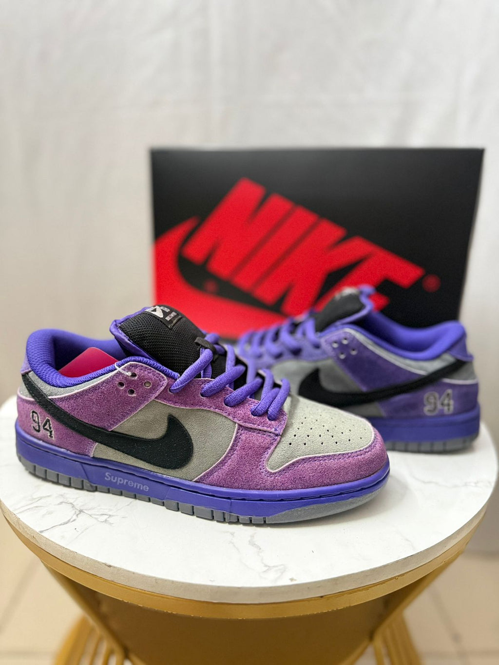 Nike SB Dunk Low Purple Suede – Court Purple & White Skate Sneakers