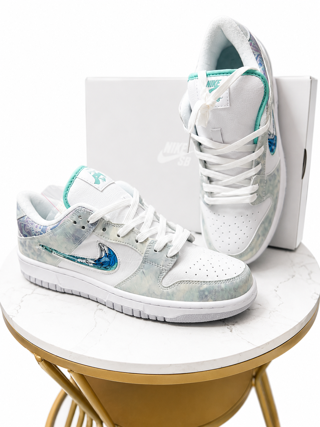 Nike SB Dunk Low x Futura Laboratories “Bleached Aqua” | Limited Edition Skate Sneakers