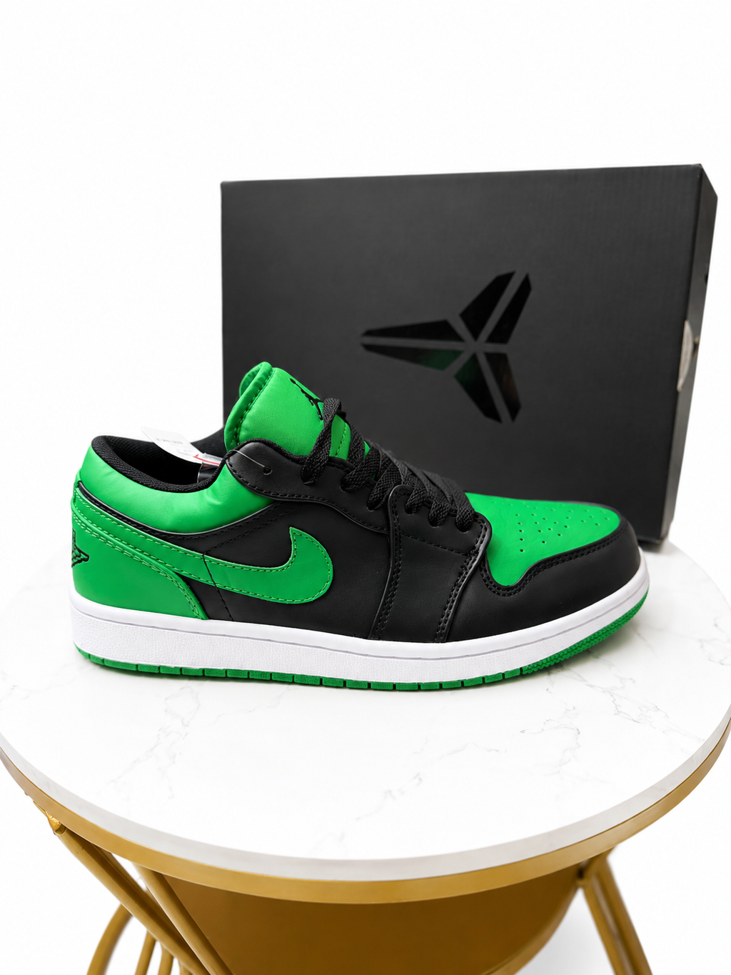 Air Jordan 1 Retro High OG “Black Lucky Green” | Classic High-Top Sneakers
