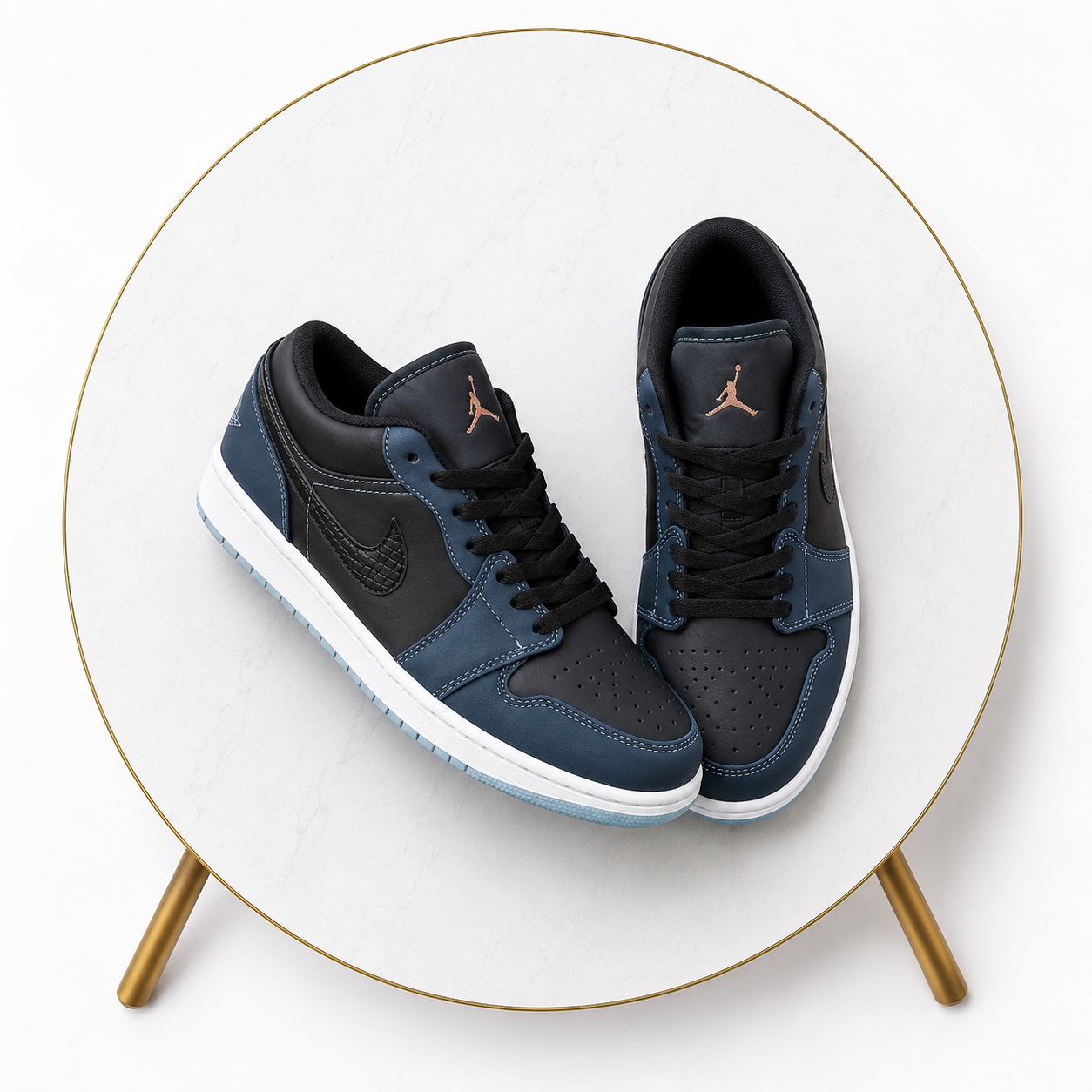Air Jordan 1 Low SE “Black Dark Obsidian Snakeskin”