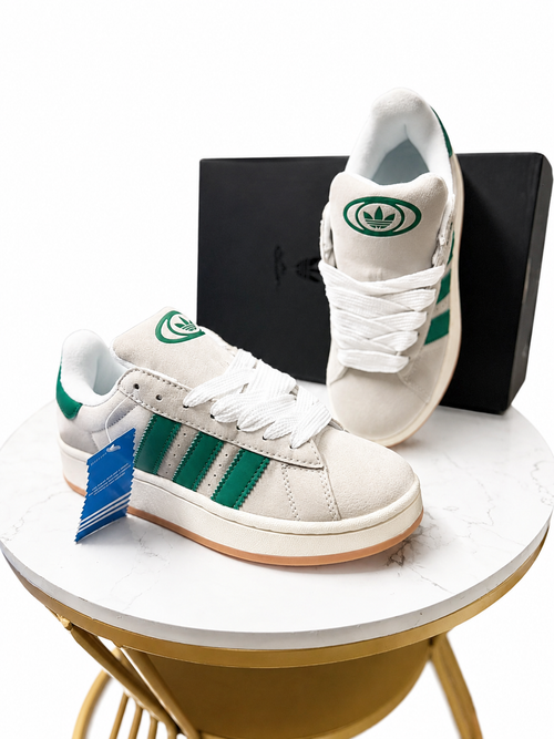 Adidas Campus 00s Green | Premium Suede Sneakers | Retro Streetwear Style