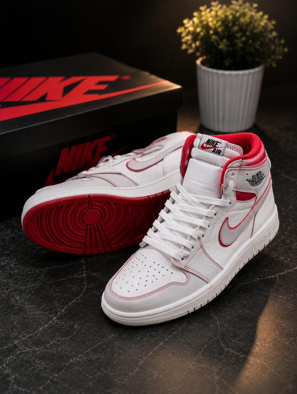 Air Jordan 1 Retro High OG “Phantom Gym Red”