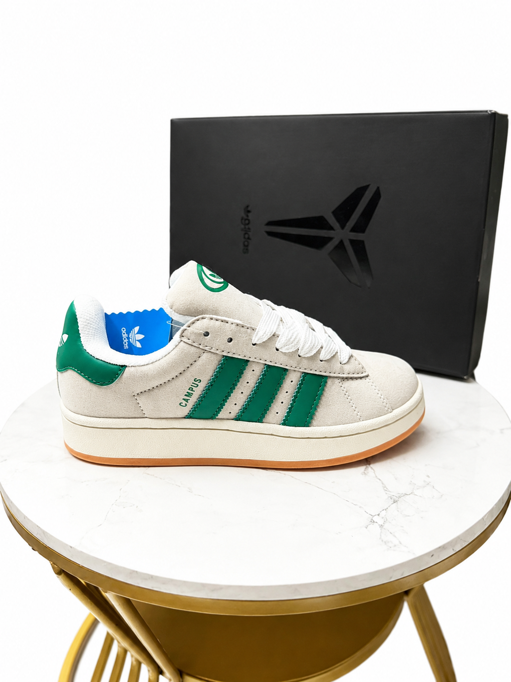 Adidas Campus 00s Green | Premium Suede Sneakers | Retro Streetwear Style