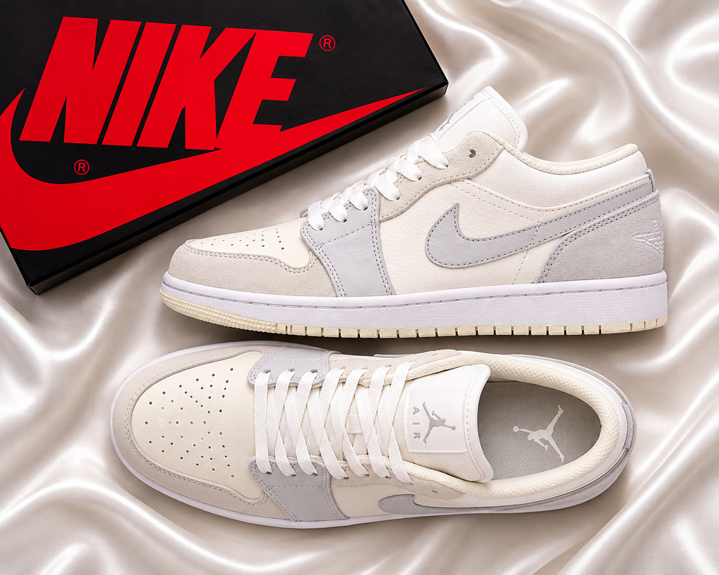 Air Jordan 1 Low White Smoke Grey