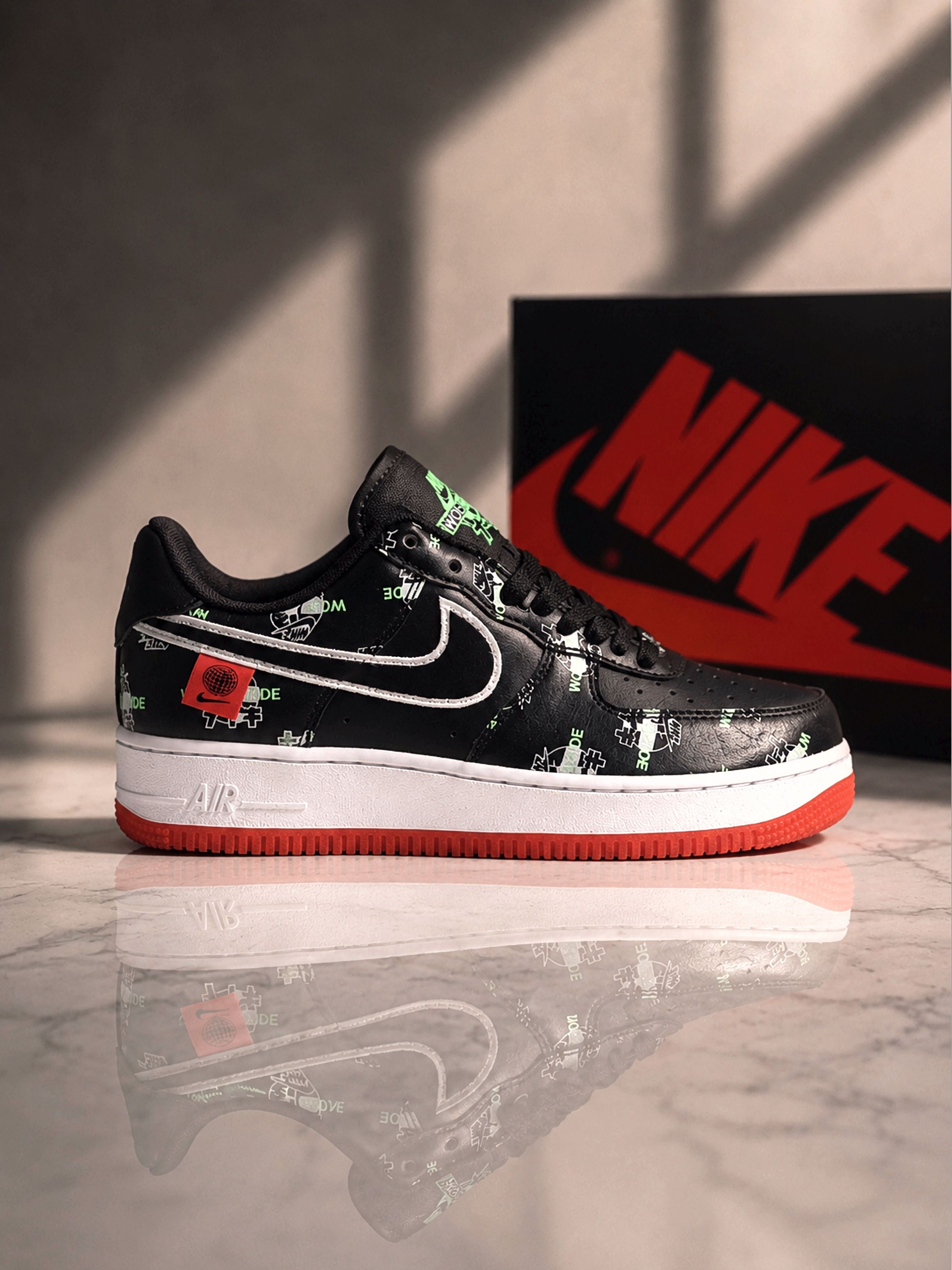 Nike Air Force 1 Low 'Worldwide Black'