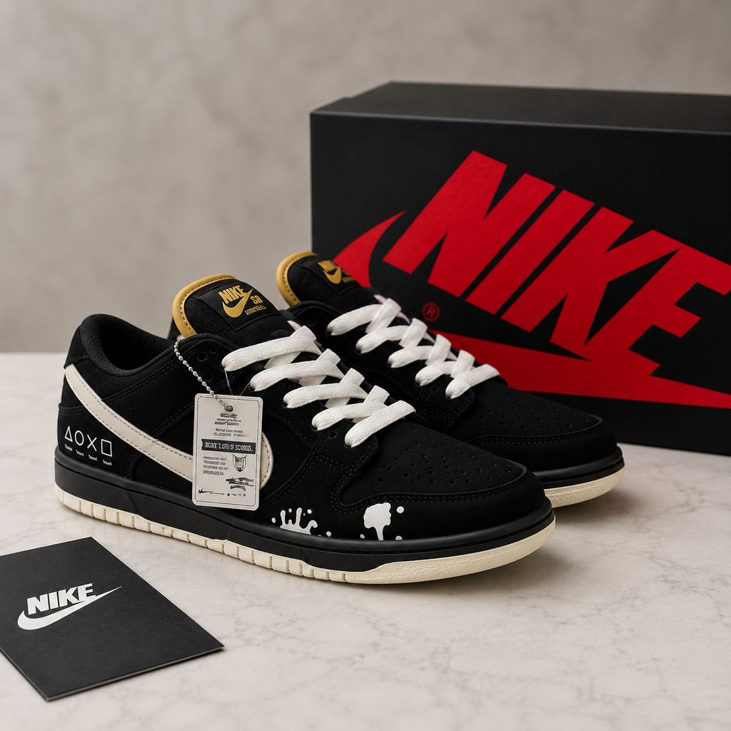 Nike Sb Dunk Semi x Button