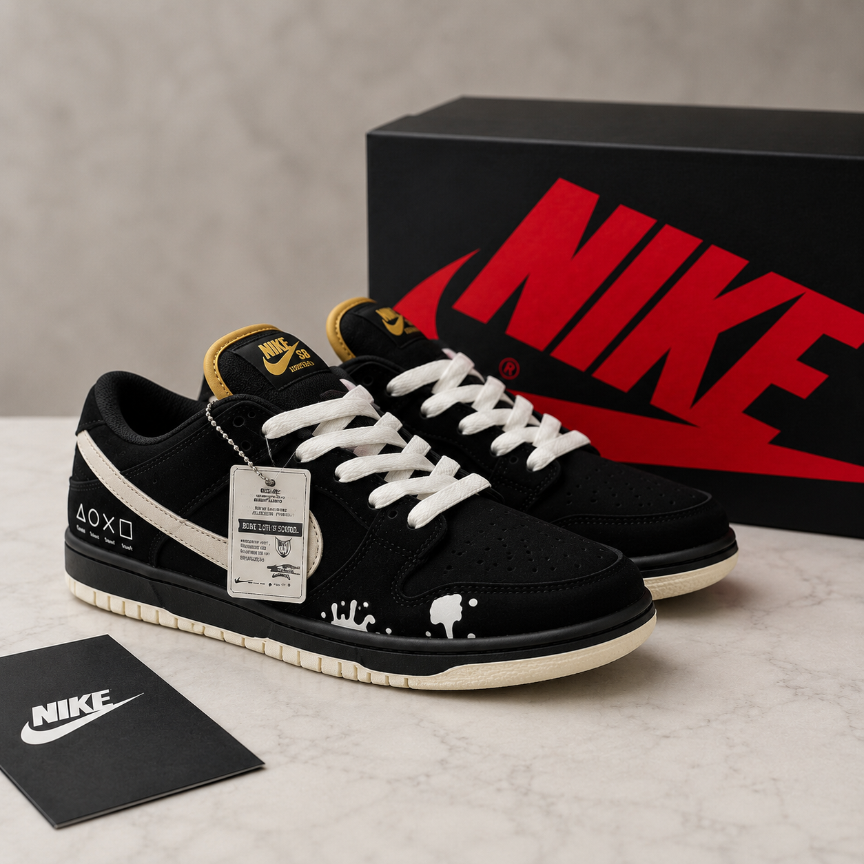 Nike Sb Dunk Semi x Button