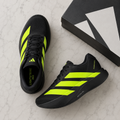 Adidas Men's Adizero Evo SL Black with Green Stripes