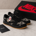 Air Jordan Low 1 OG x Dior x Travis Scott Black Velvet D